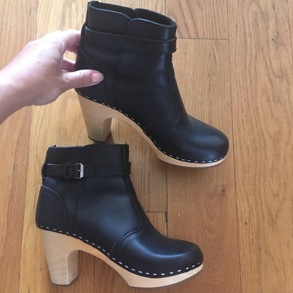 Swedish Hasbeens Jodhpur Ankle Boots Black size 35 - Picture 4 of 8